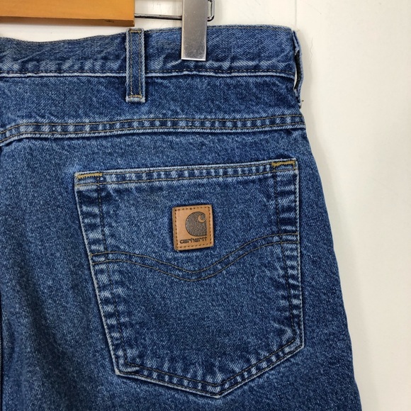 Carhartt Fleece Lined Jeans Sz 36x29 - Picture 7 of 10